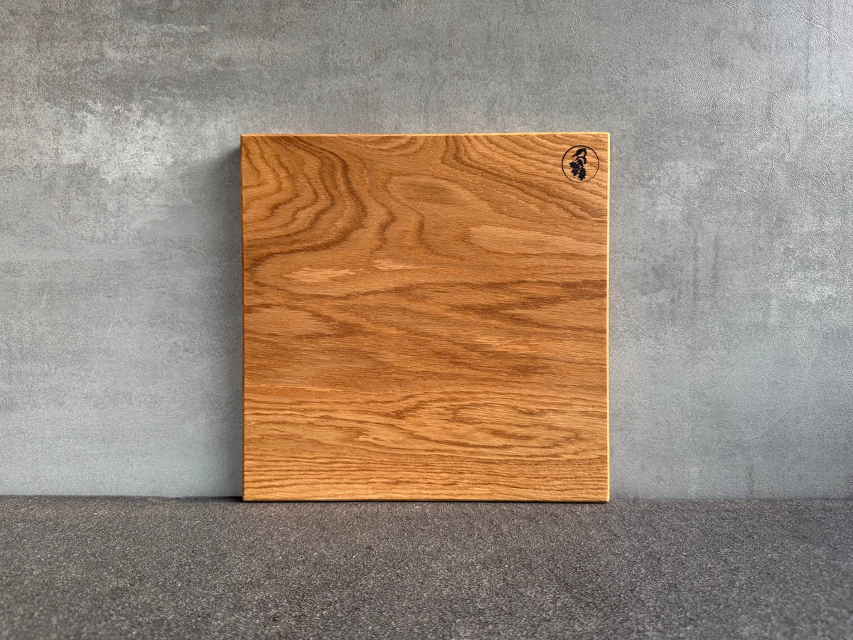 Massives Holzbrett aus Eiche, handgemacht im Spessart