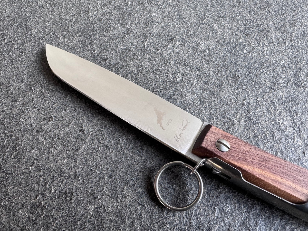 Klinge im Detail von IBEX Taschenmesser