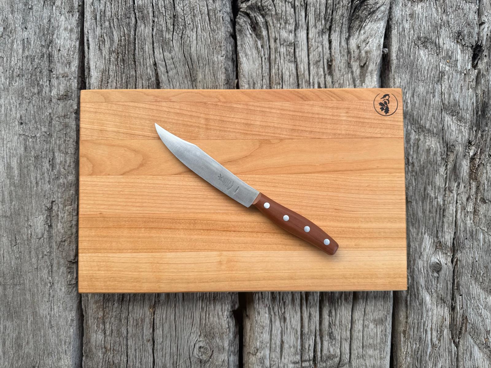 Holzbrett mit gerader Kante - Kirschbaum 2,6 cm dick - Spessartbrett