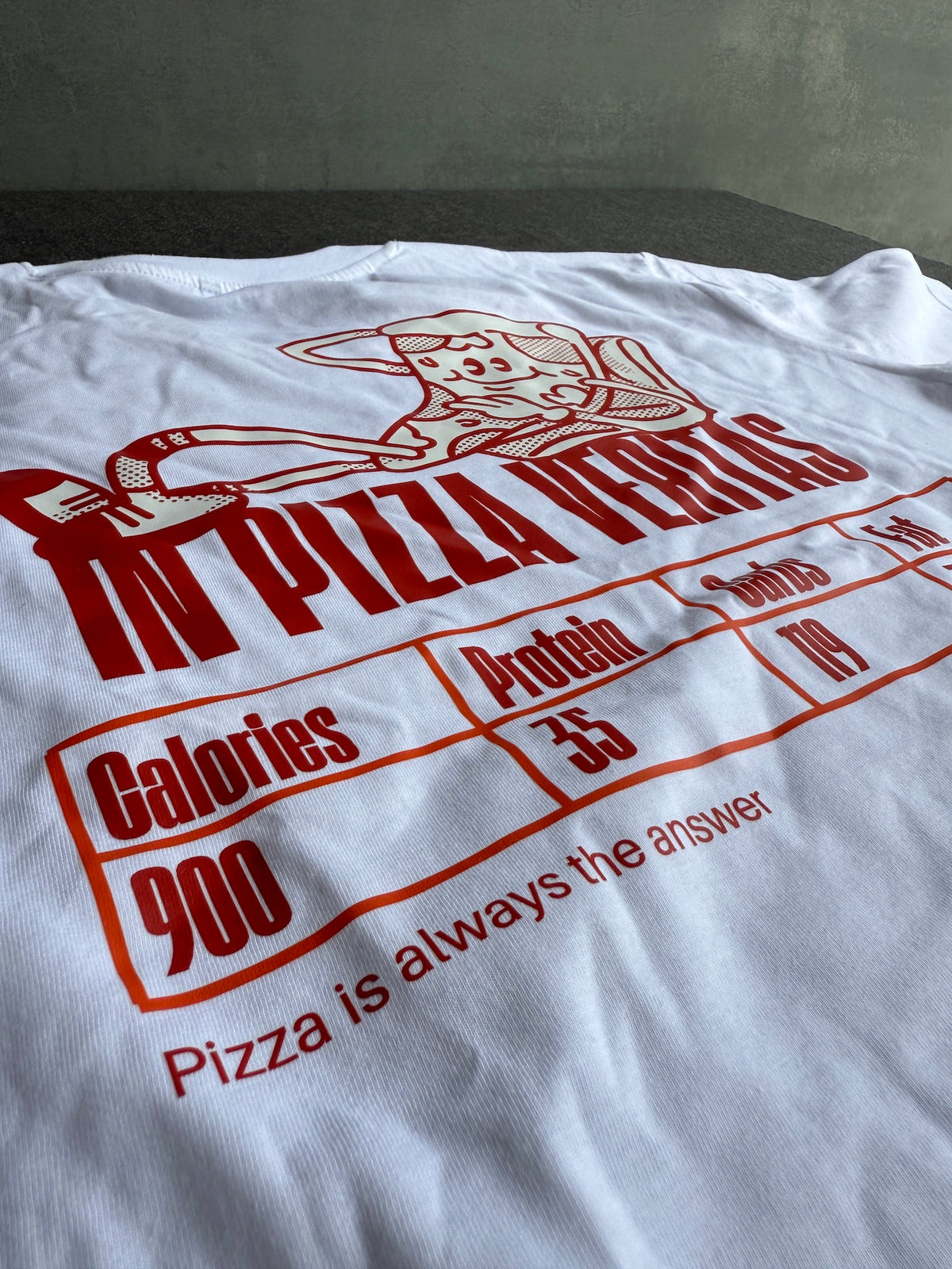 Pizza T-Shirt, Low Carb - Spessartbrett