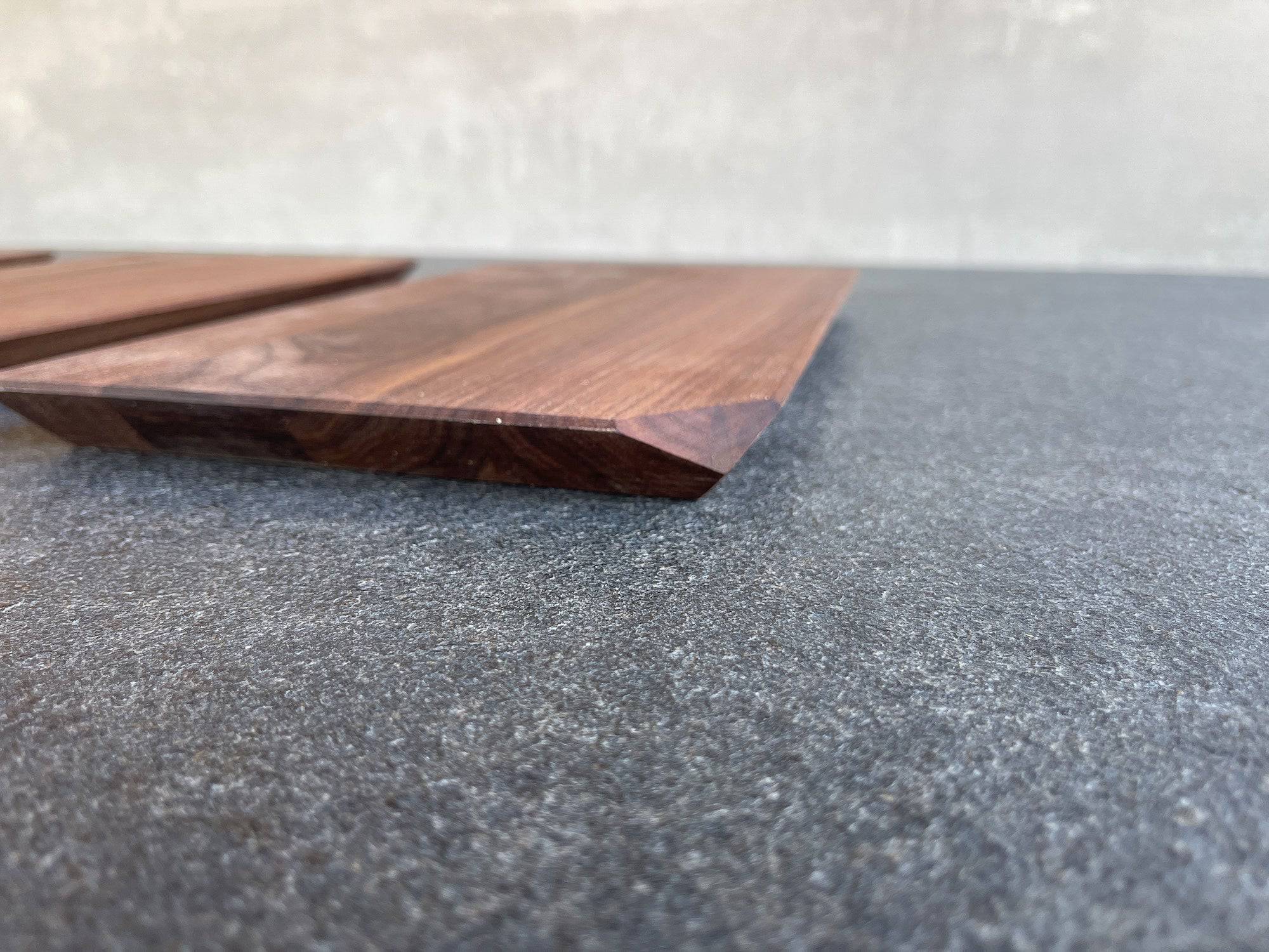 Detailfoto Nussbaum Schneidebrett