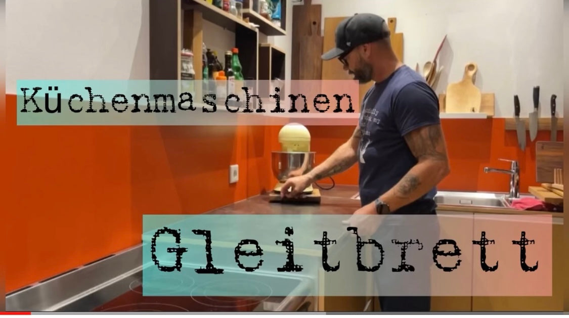 Küchenmaschinen Gleitbrett