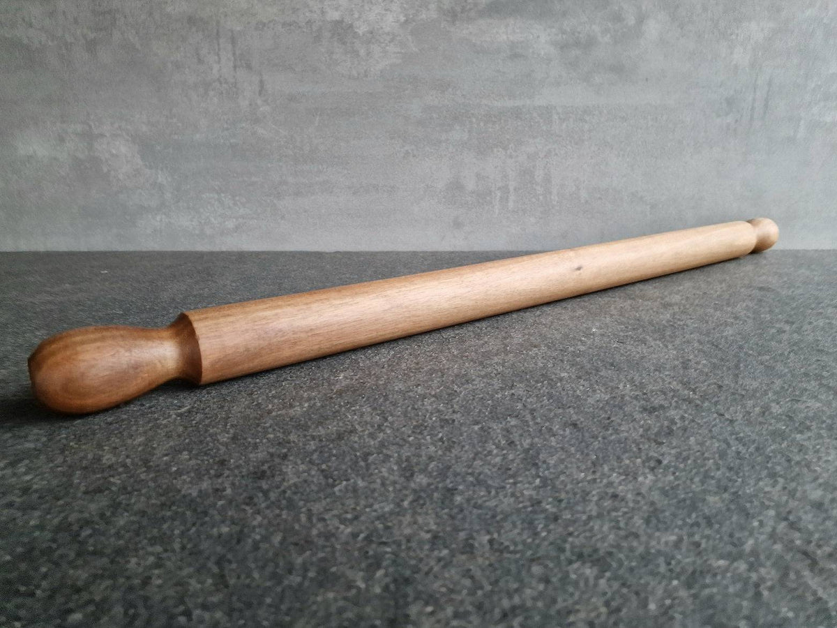 80 cm Nussbaum Teigrolle für Nudelteil