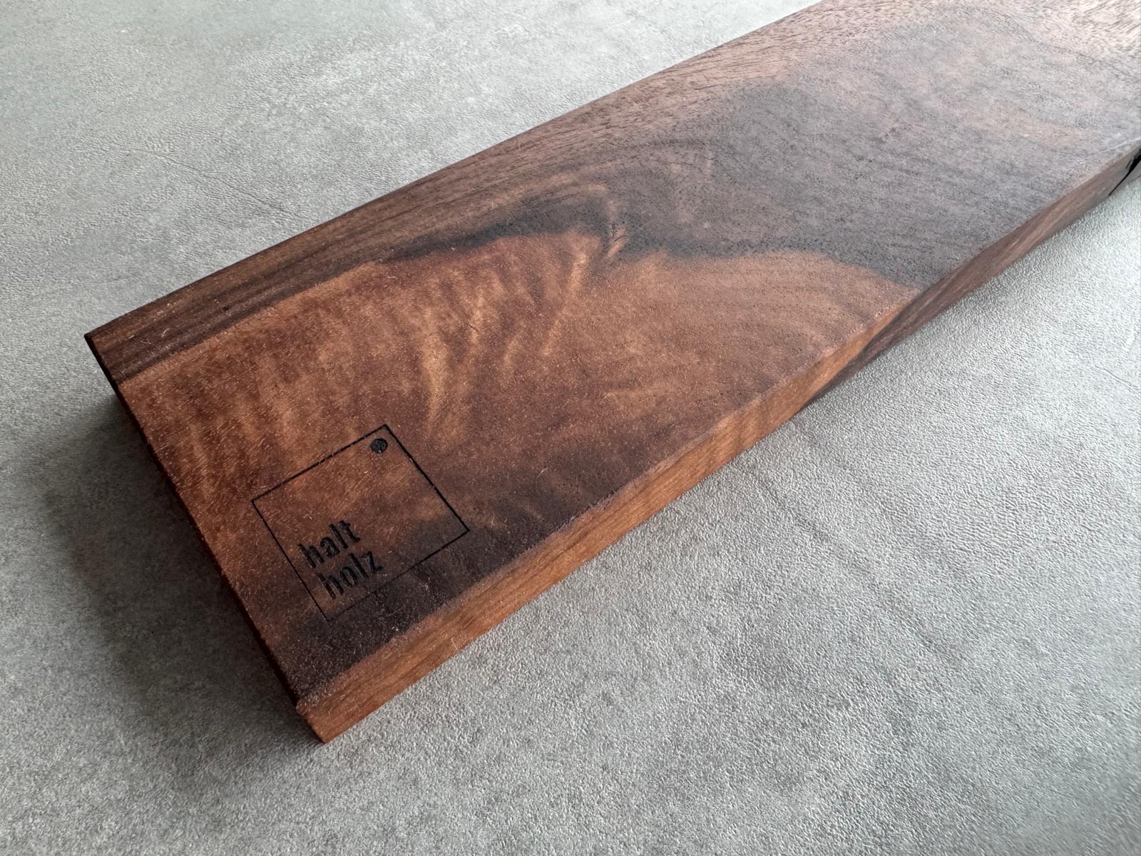 Magnetische Messerleiste aus Nussbaumholz – 60 cm – handgefertigt im Spessart