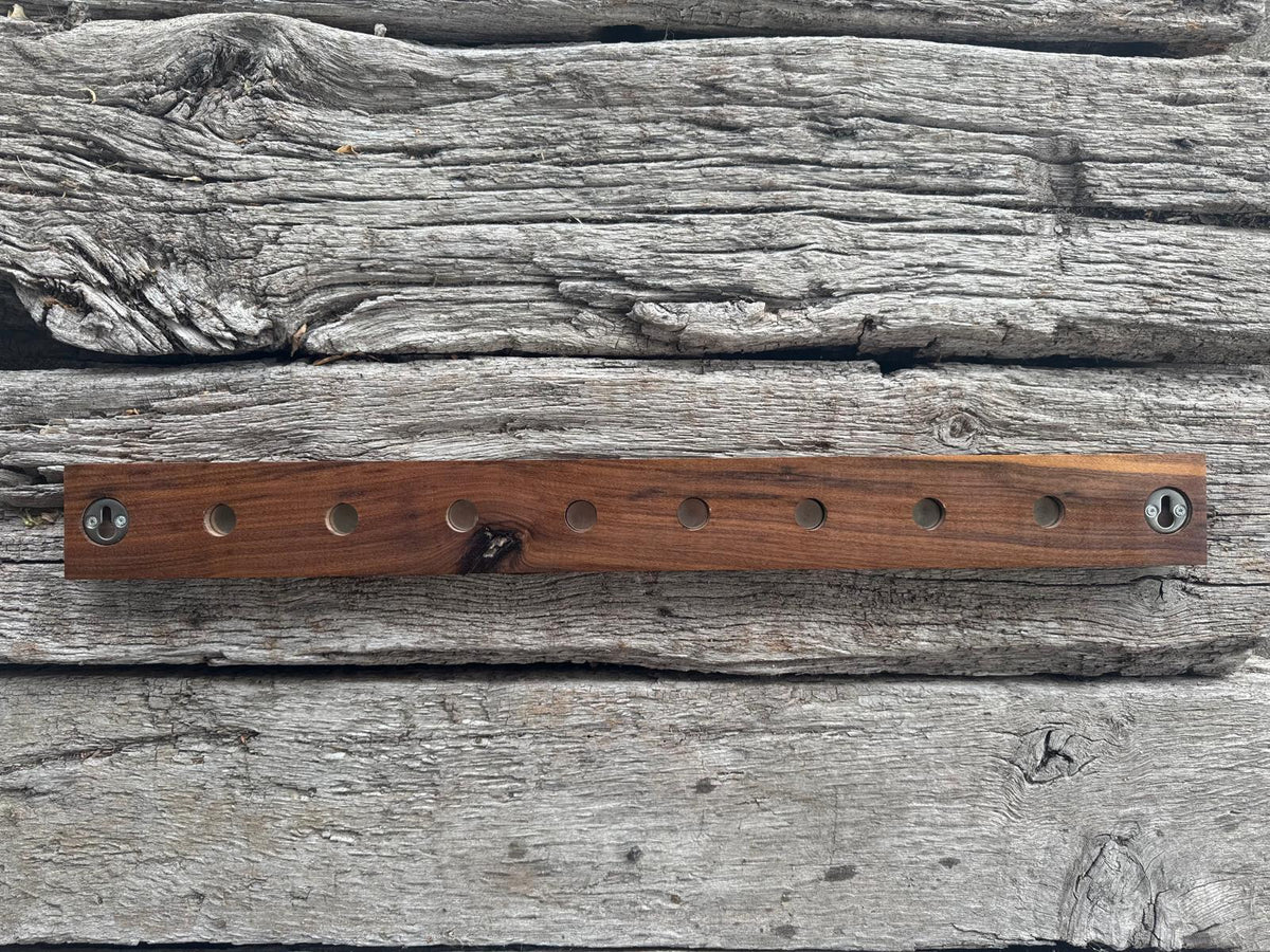 Rückseite magnetische Messerleiste für die Wand für 8 Kochmesser