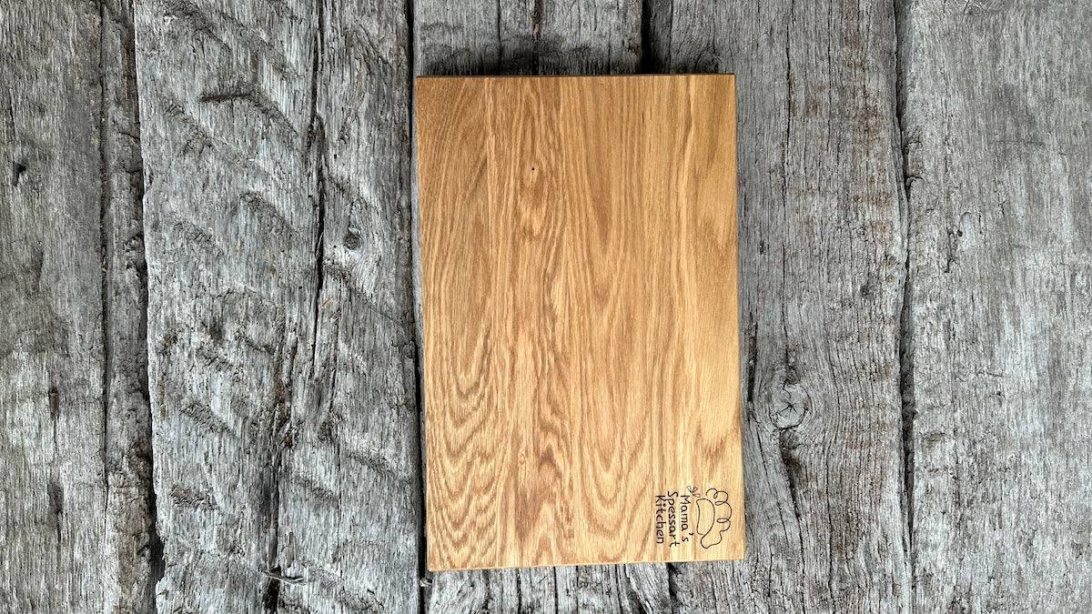 Schneidebrett aus Eiche // Mama's Spessart Kitchen - Spessartbrett