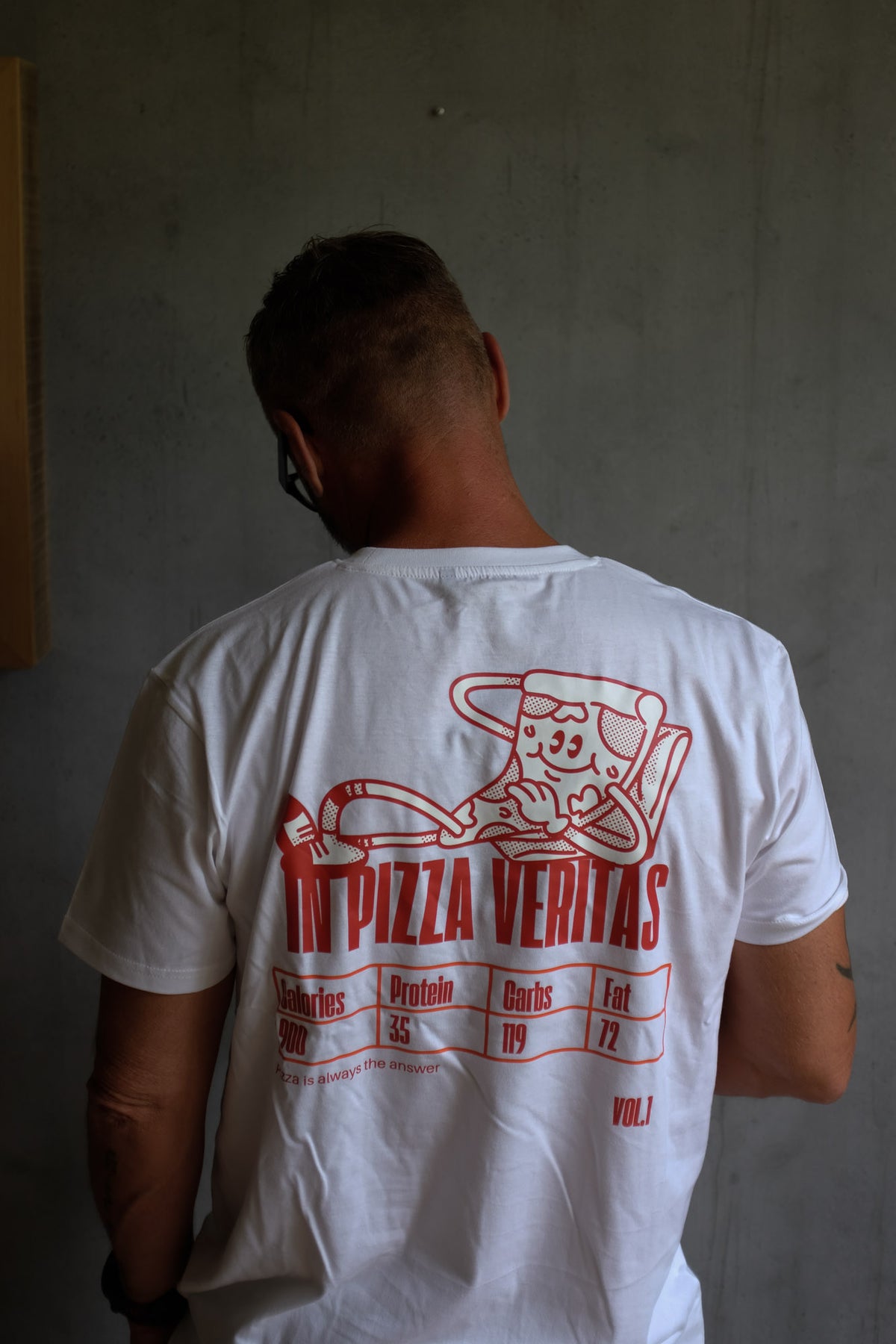 Pizza T-Shirt, Low Carb - Spessartbrett