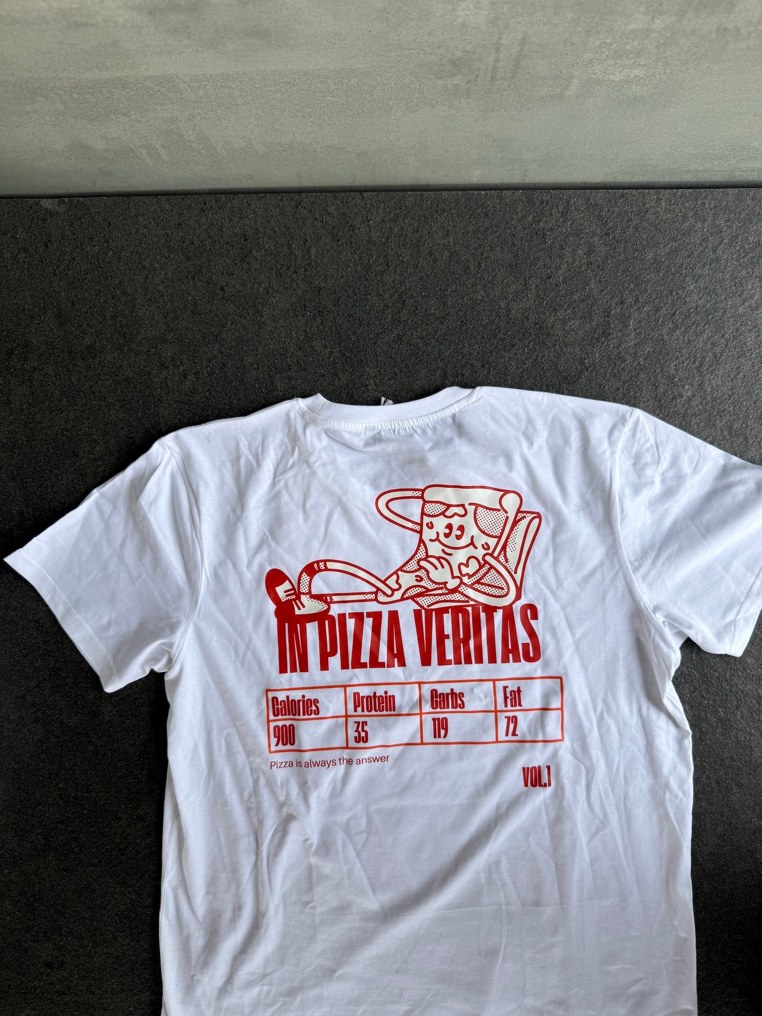 Pizza T-Shirt, Low Carb - Spessartbrett