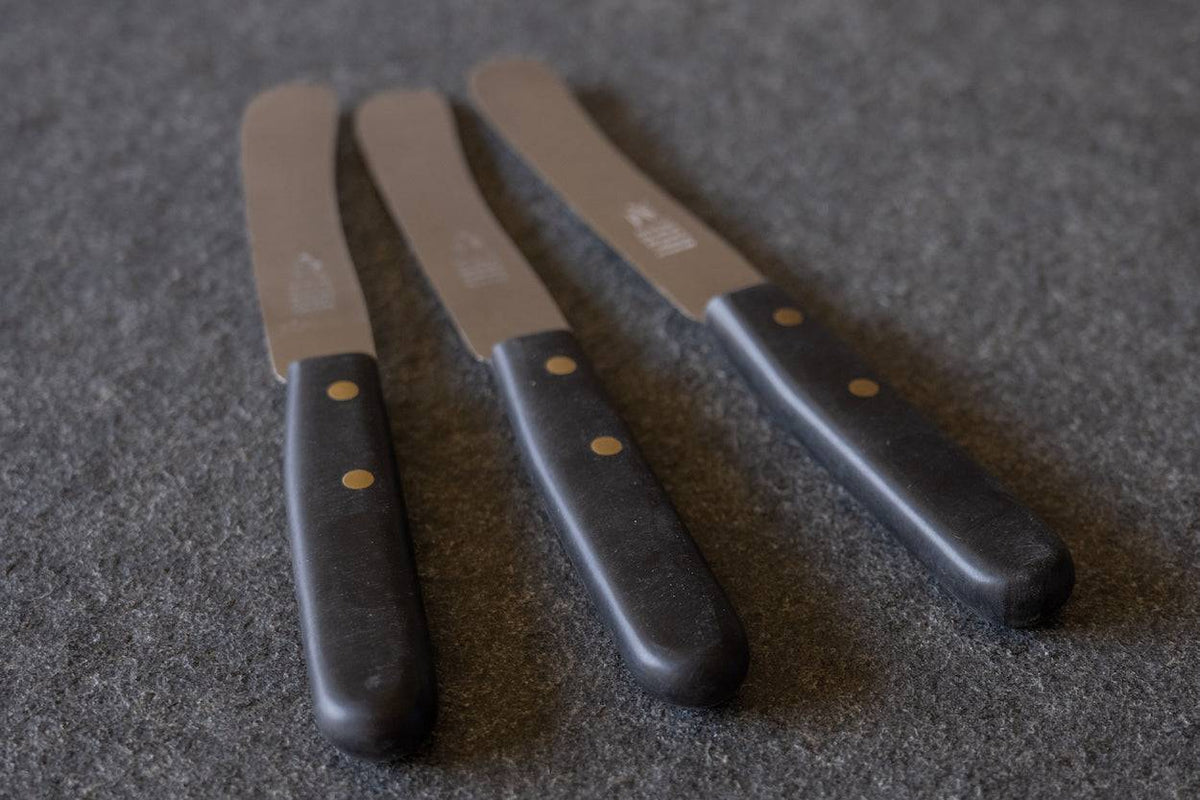 Detailansicht Griff POM Buckels Tischmesser 