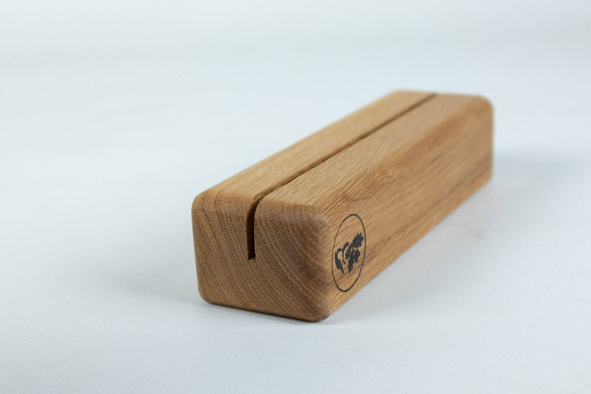 Menükartenhalter Holz massiv Aschenroth - Spessartbrett